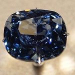 алмаз синего цвета