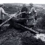 Extraction of demantoid in the Urals - photo