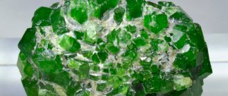 Demantoid stone – Russian stone, Ural emerald