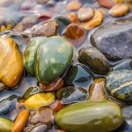 River stones: types, properties and applications