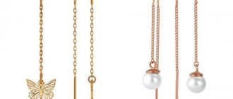 Chain earrings-Features-types-and-what-to-wear-chain-earrings-11
