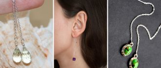 Thread earrings – who are they suitable for and how to wear fashionable pull earrings?