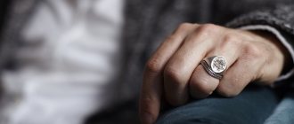 Значение колец на пальцах у мужчин